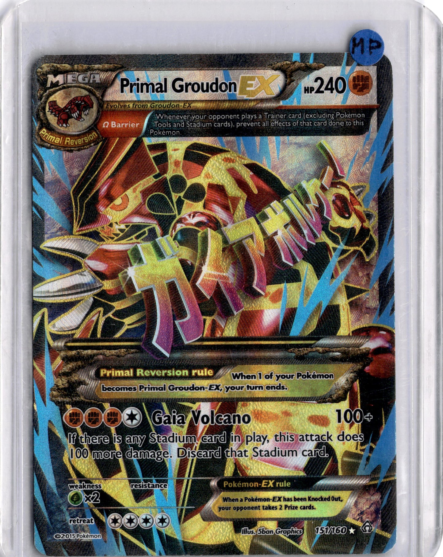 Primal Groudon-EX · Primal Clash #151/160