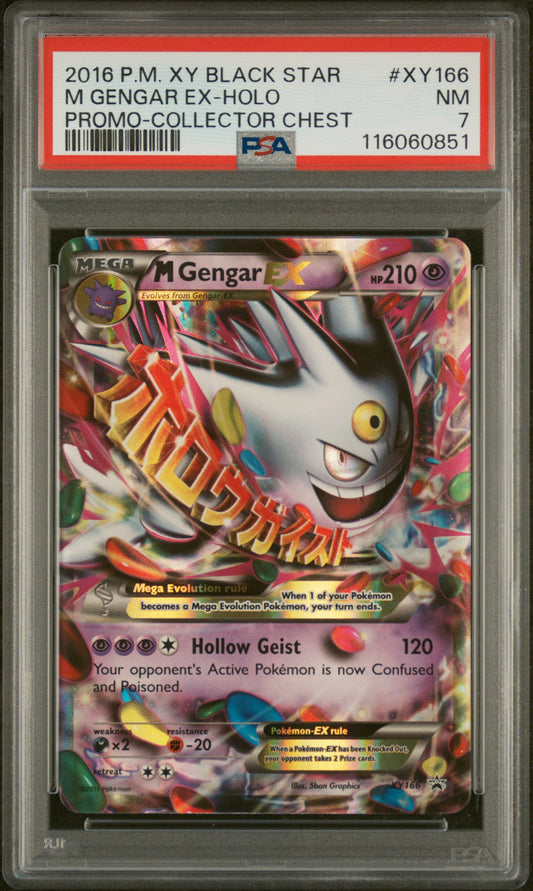PSA 7 Mega Gengar Ex XY 166