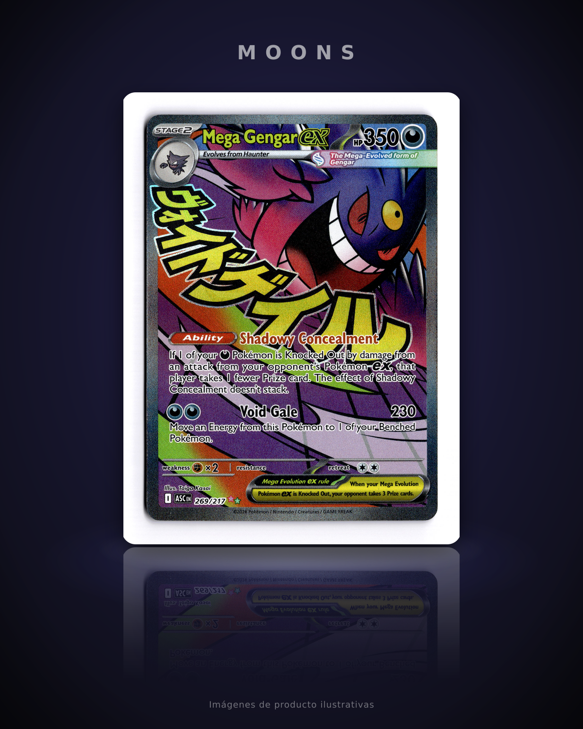 Mega Gengar ex · Ascended Heroes #269/217 · NM