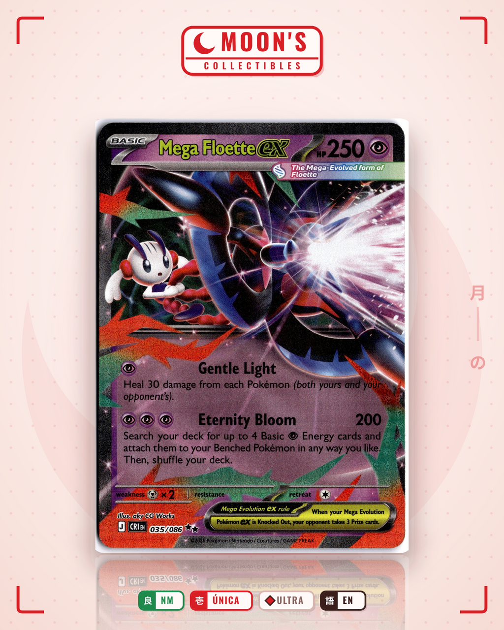 Mega Floette ex · Chaos Rising #035/086 · NM
