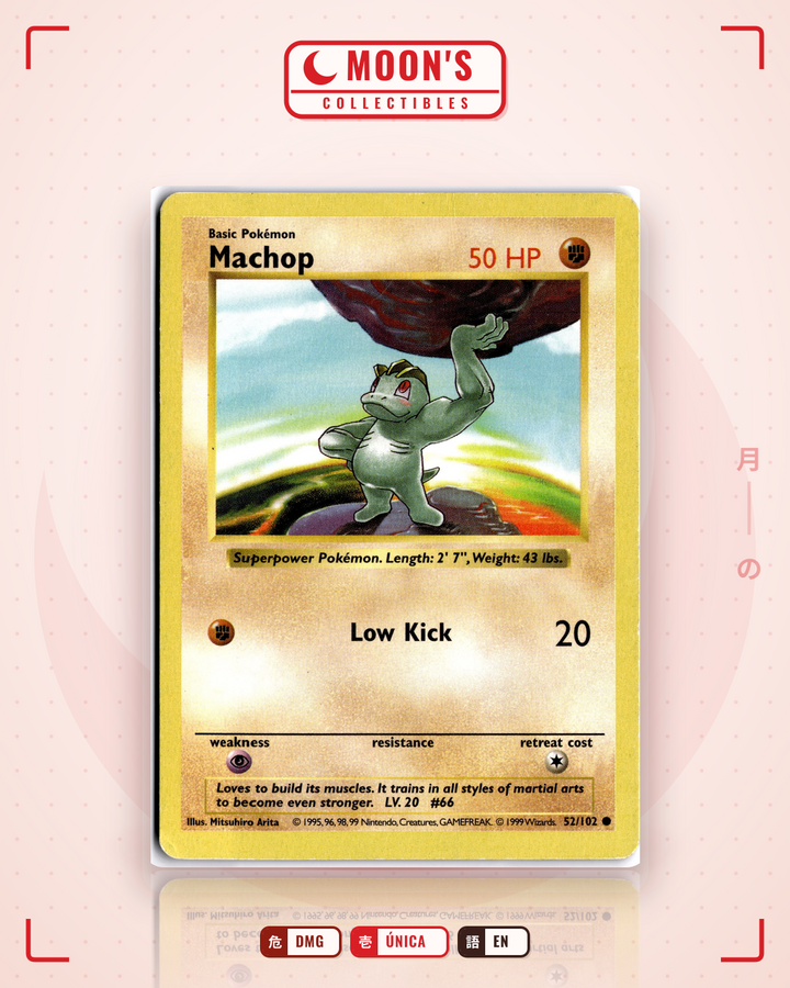 Machop · Base #52/102 · DMG