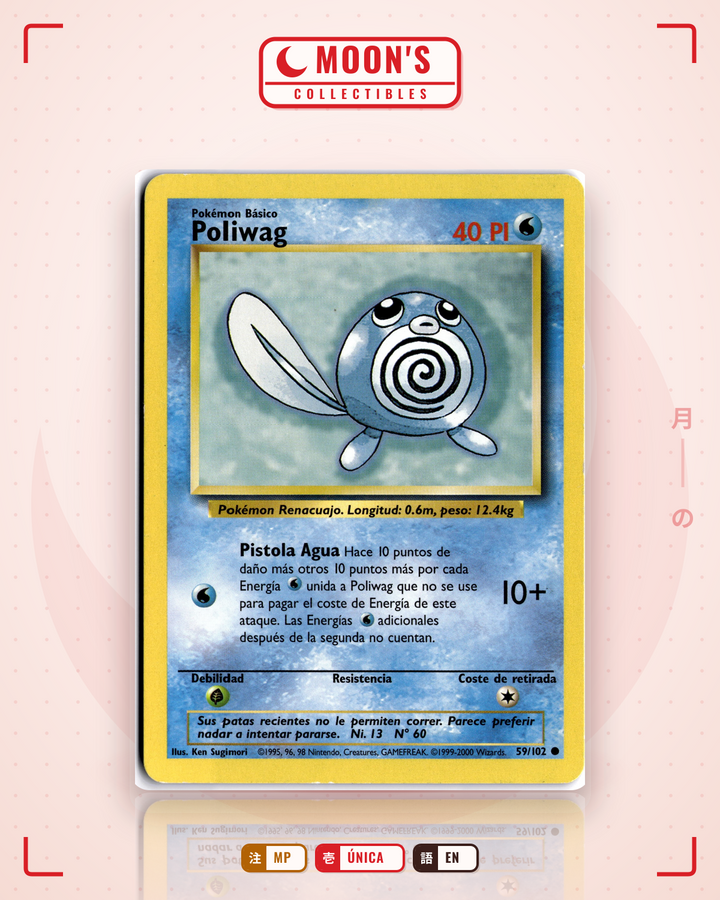Poliwag · Base #59/102 · MP