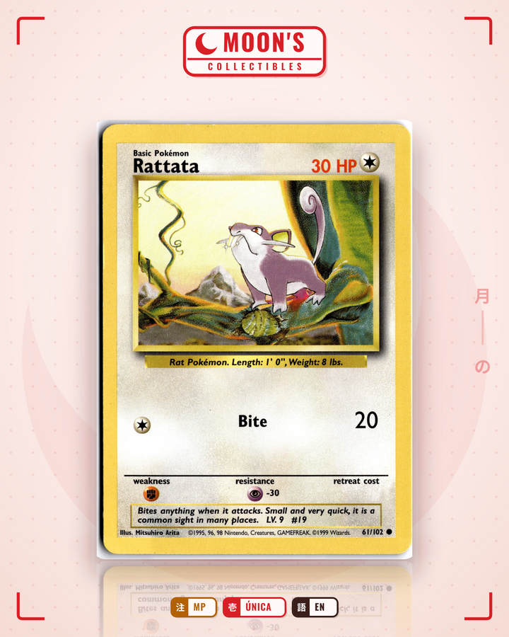 Rattata · Base #61/102 · MP