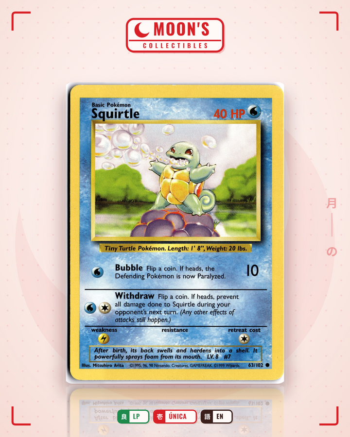 Squirtle · Base #63/102 · LP