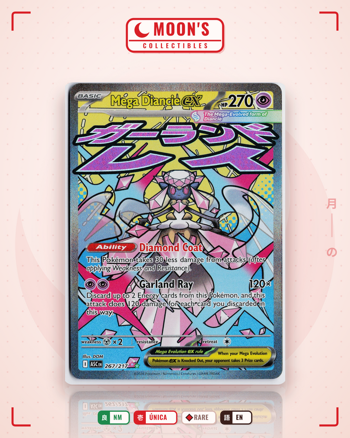 Mega Diancie ex · Ascended Heroes #267/217 · NM