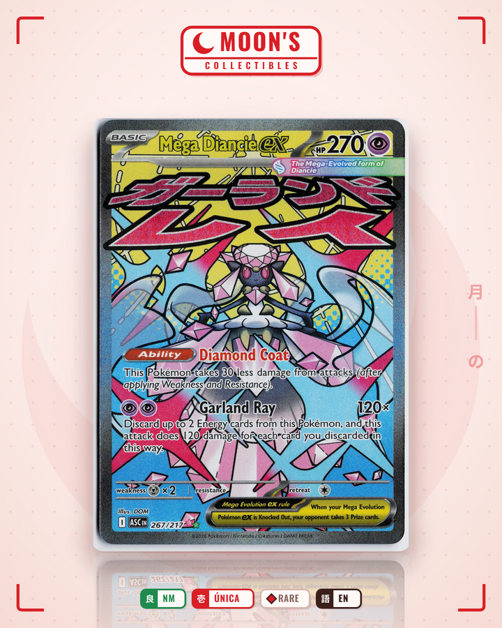 Mega Diancie ex · Ascended Heroes #267/217 · NM