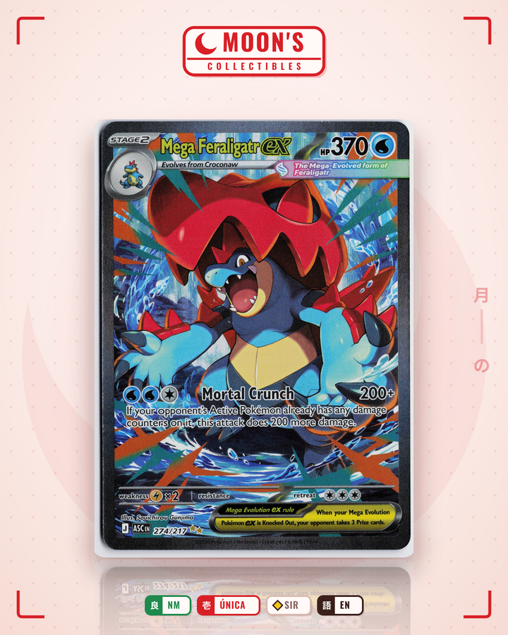 Mega Feraligatr ex · Ascended Heroes #274/217 · NM