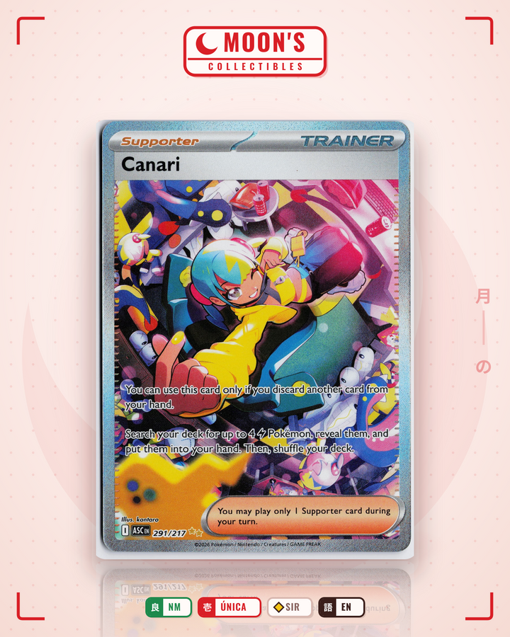 Canari · Ascended Heroes #291/217 · NM