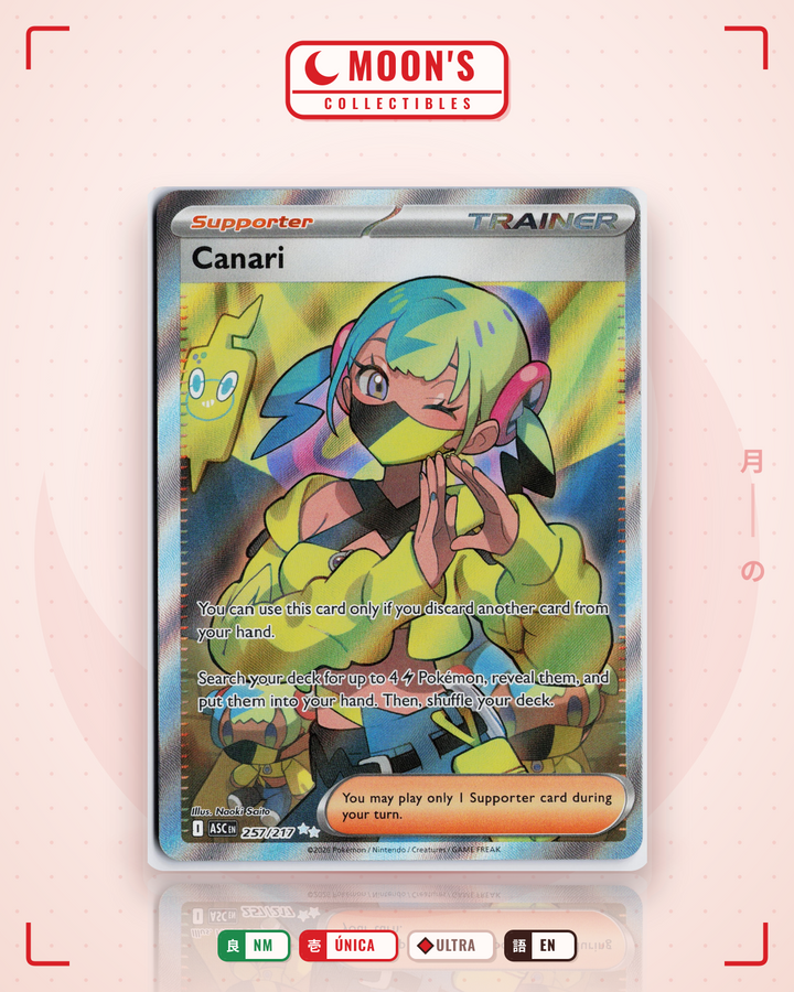 Canari · Ascended Heroes #257/217 · NM