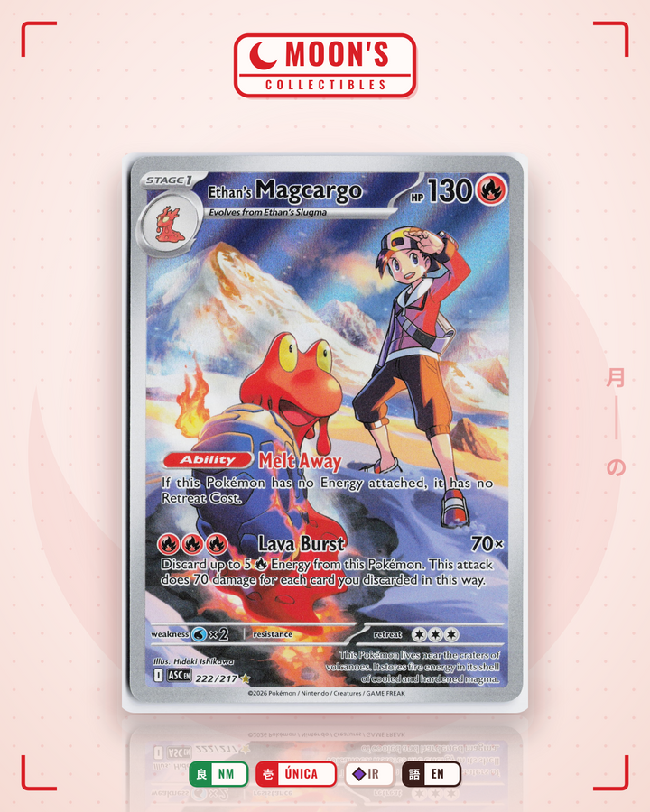Ethan's Magcargo · Ascended Heroes #222/217 · NM