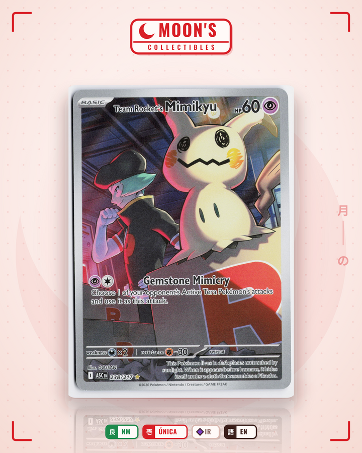 Team Rocket's Mimikyu · Ascended Heroes #238/217 · NM