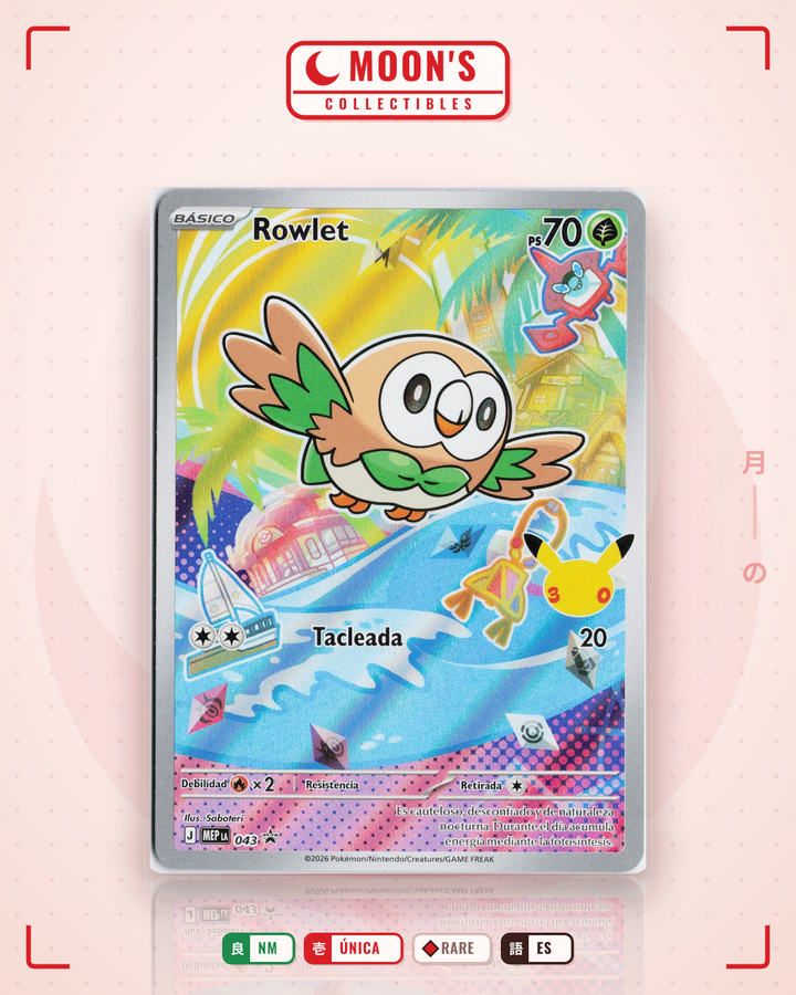 Rowlet · Mega Evolution Black Star Promos #043 · NM