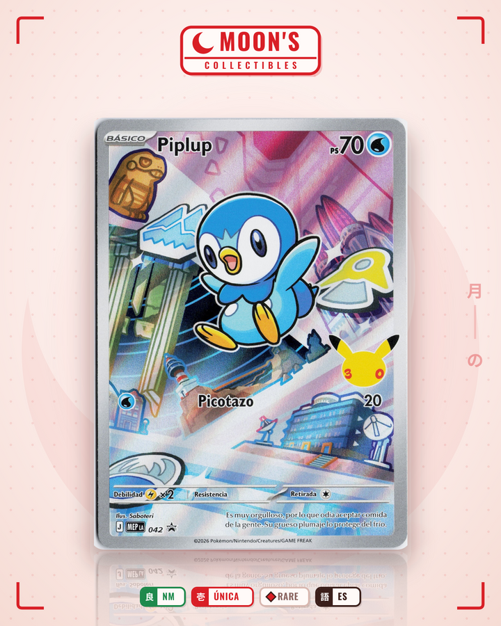 Piplup · Mega Evolution Black Star Promos #042 · NM