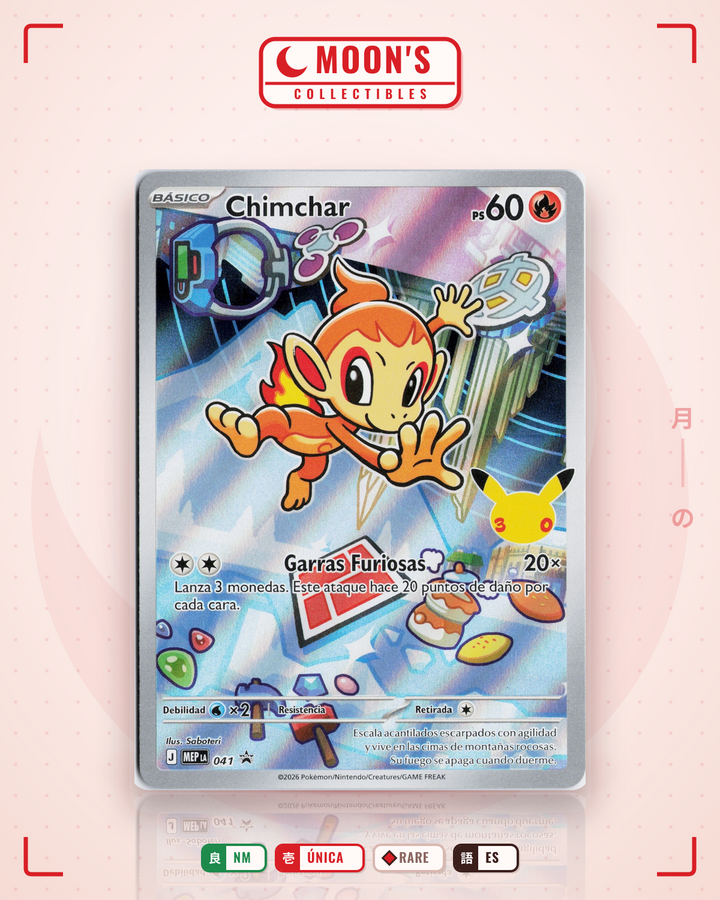 Chimchar · Mega Evolution Black Star Promos #041 · NM