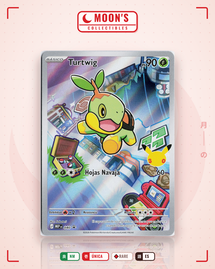 Turtwig · Mega Evolution Black Star Promos #040 · NM