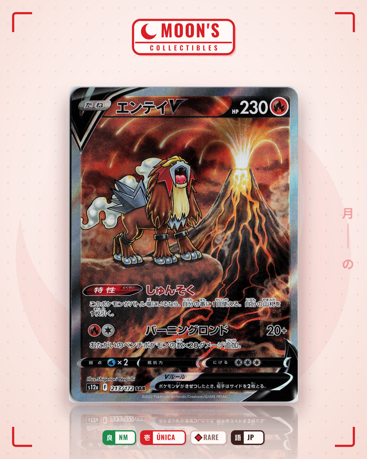 エンテイV (Entei) · VSTARユニバース #213/172 · NM