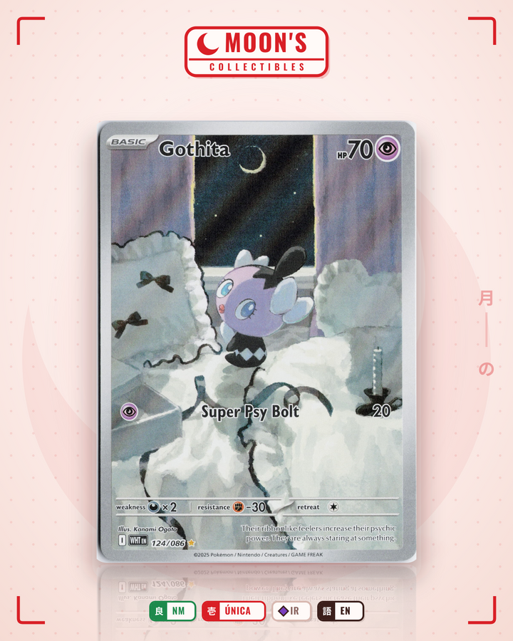 Gothita · White Flare #124/086 · NM