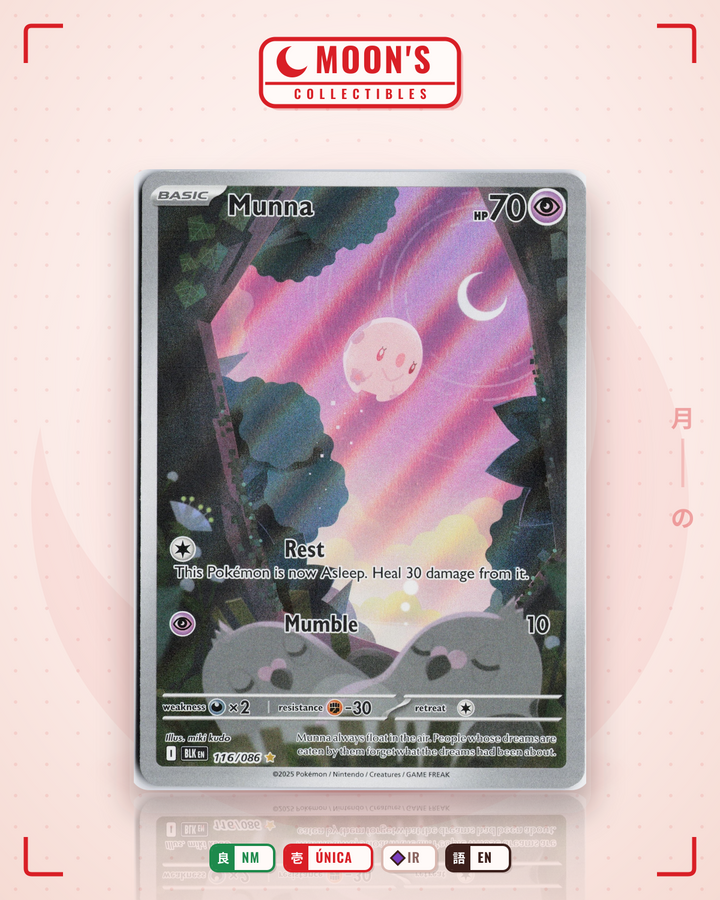 Munna · Black Bolt #116/086 · NM