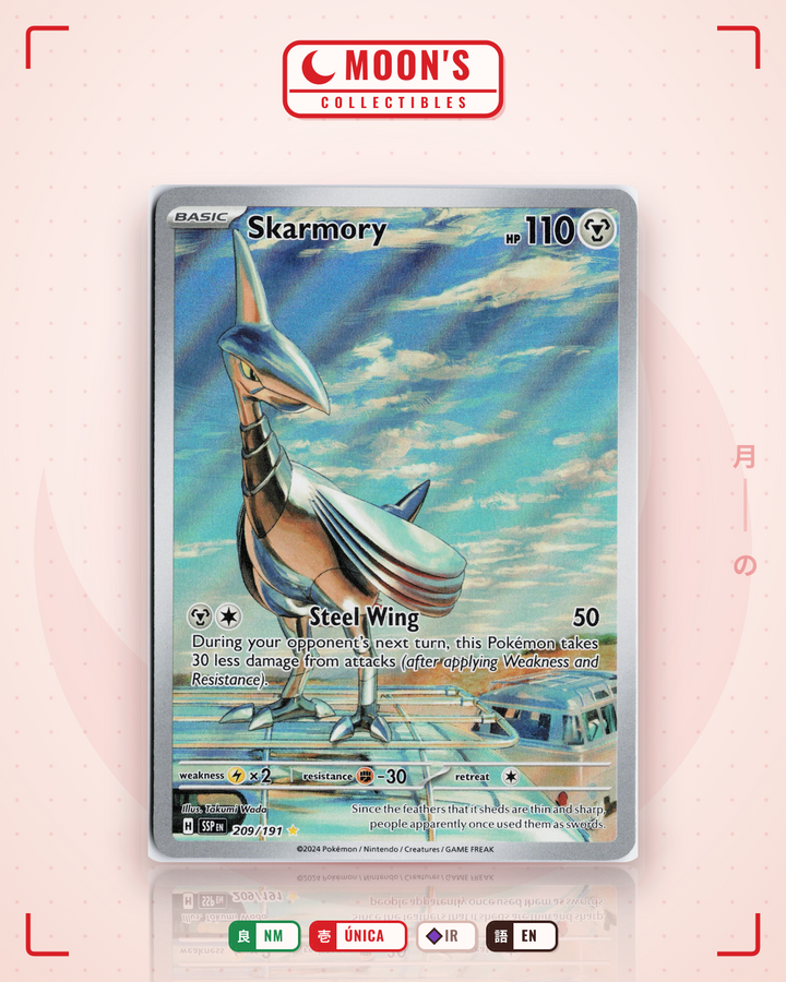 Skarmory · Surging Sparks #209/191 · NM