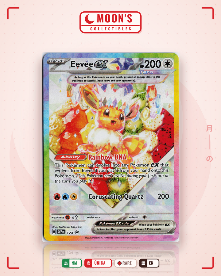 Eevee ex · Scarlet & Violet Black Star Promos #174 · NM