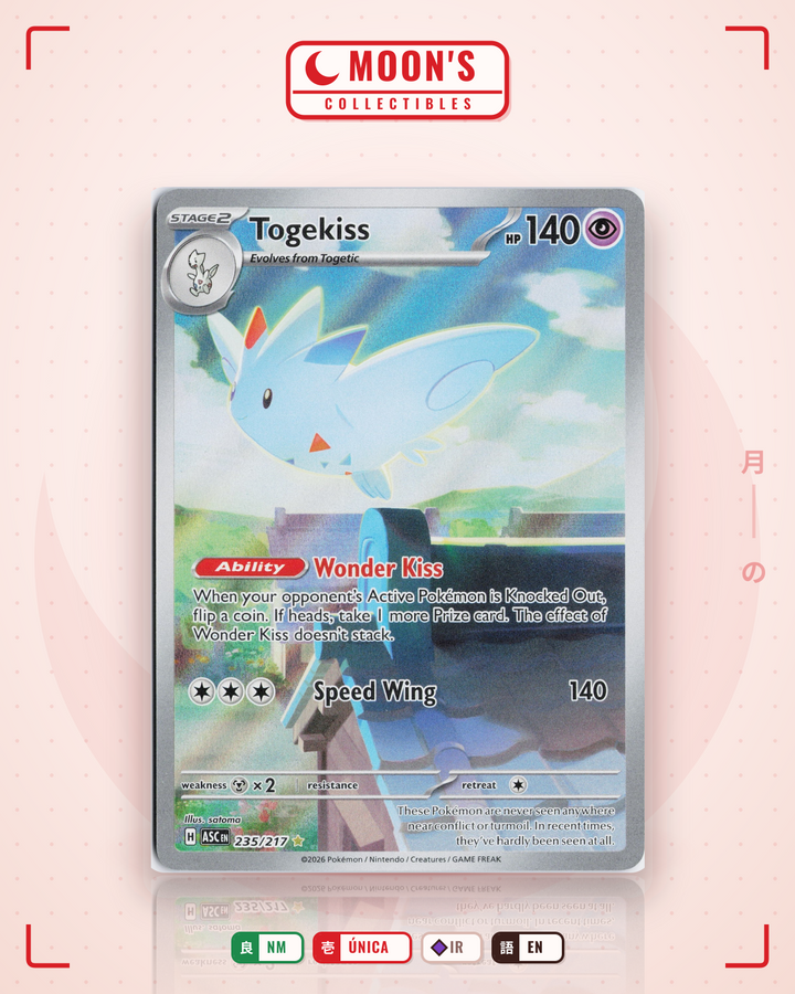 Togekiss · Ascended Heroes #235/217 · NM