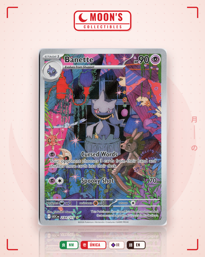 Banette · Ascended Heroes #234/217 · NM