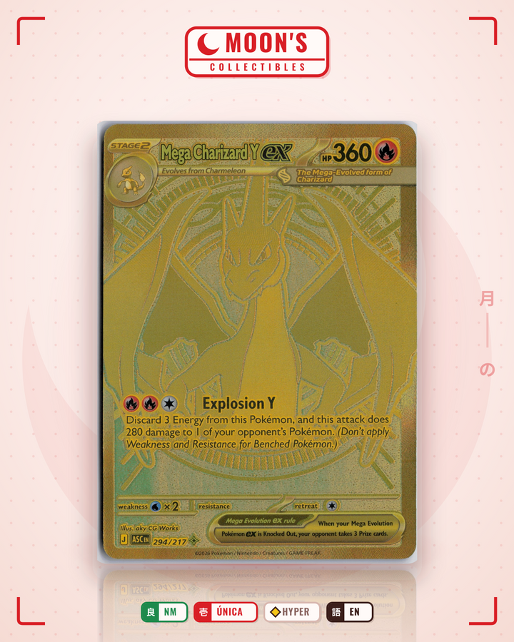 Mega Charizard Y ex · Ascended Heroes #294/217 · NM