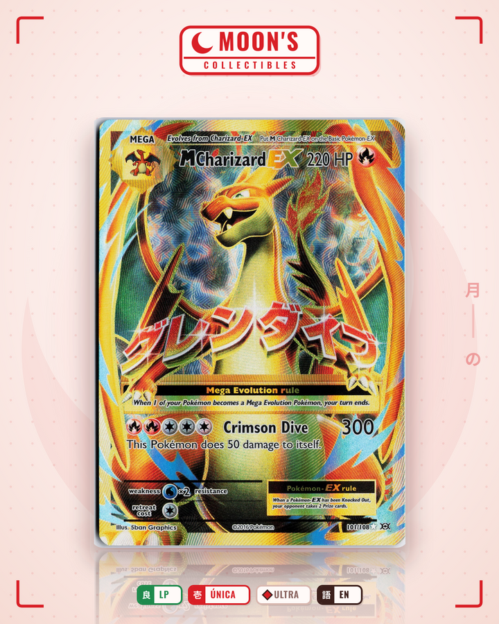 M Charizard-EX · Evolutions #101/108 · LP