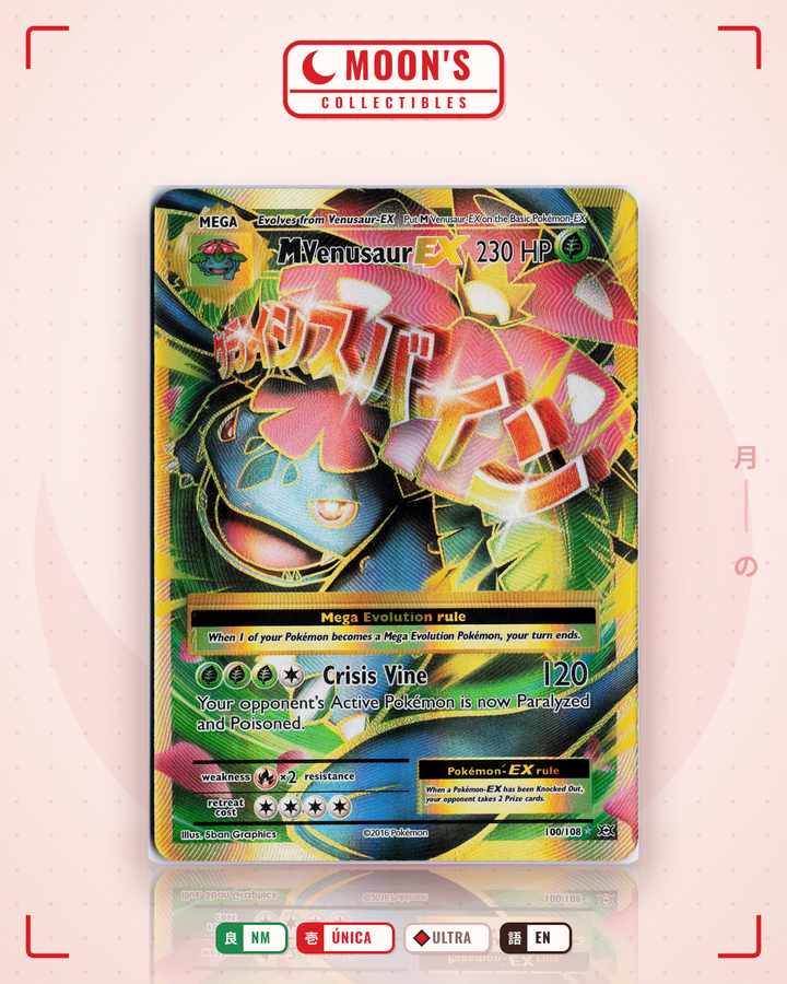 M Venusaur-EX · Evolutions #100/108 · NM