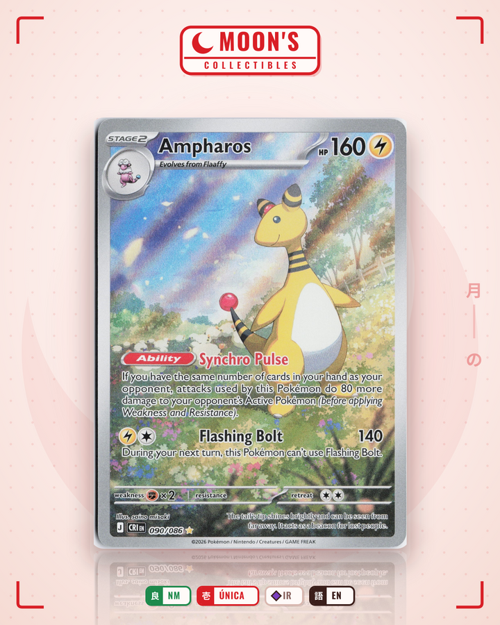 Ampharos · Chaos Rising #090/086 · NM