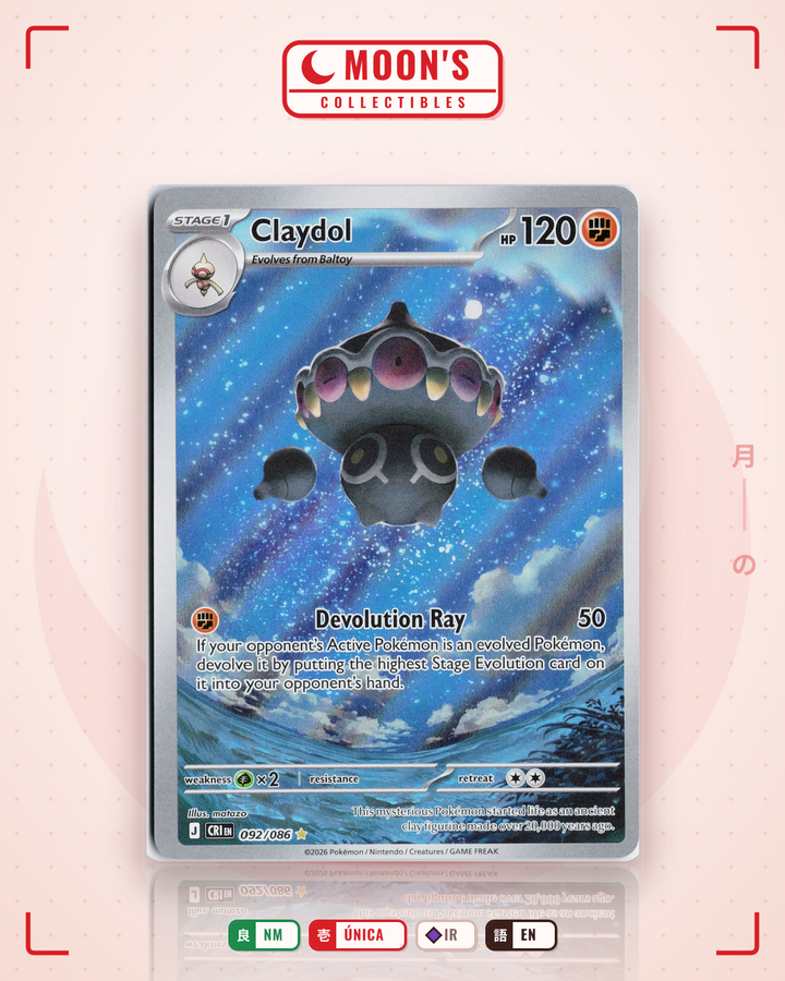 Claydol · Chaos Rising #092/086 · NM