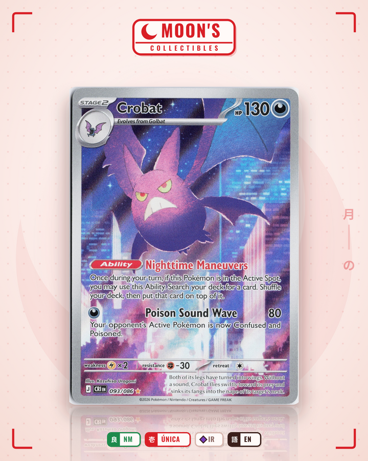 Crobat · Chaos Rising #093/086 · NM