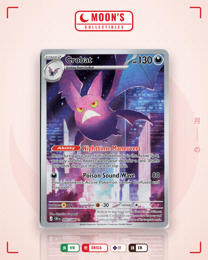 Crobat · Chaos Rising #093/086 · NM