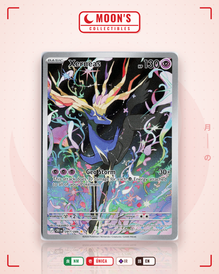 Xerneas · Chaos Rising #091/086 · NM