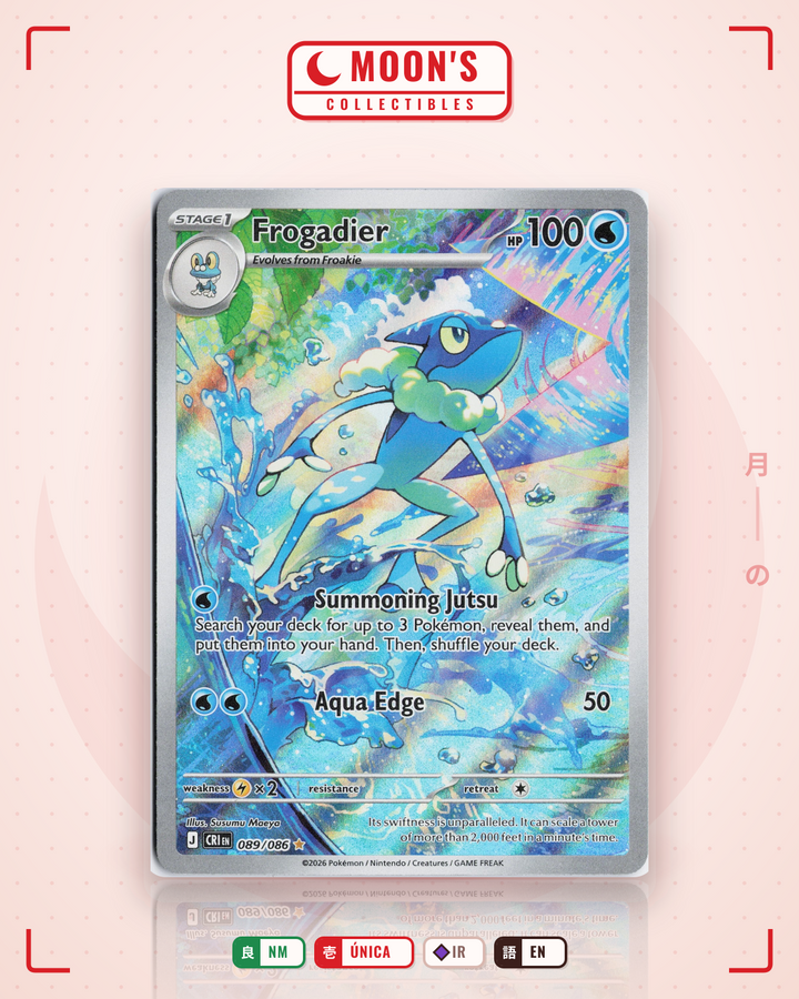 Frogadier · Chaos Rising #089/086 · NM