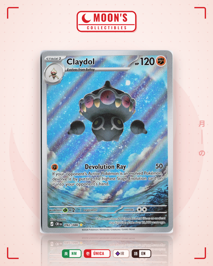 Claydol · Chaos Rising #092/086 · NM