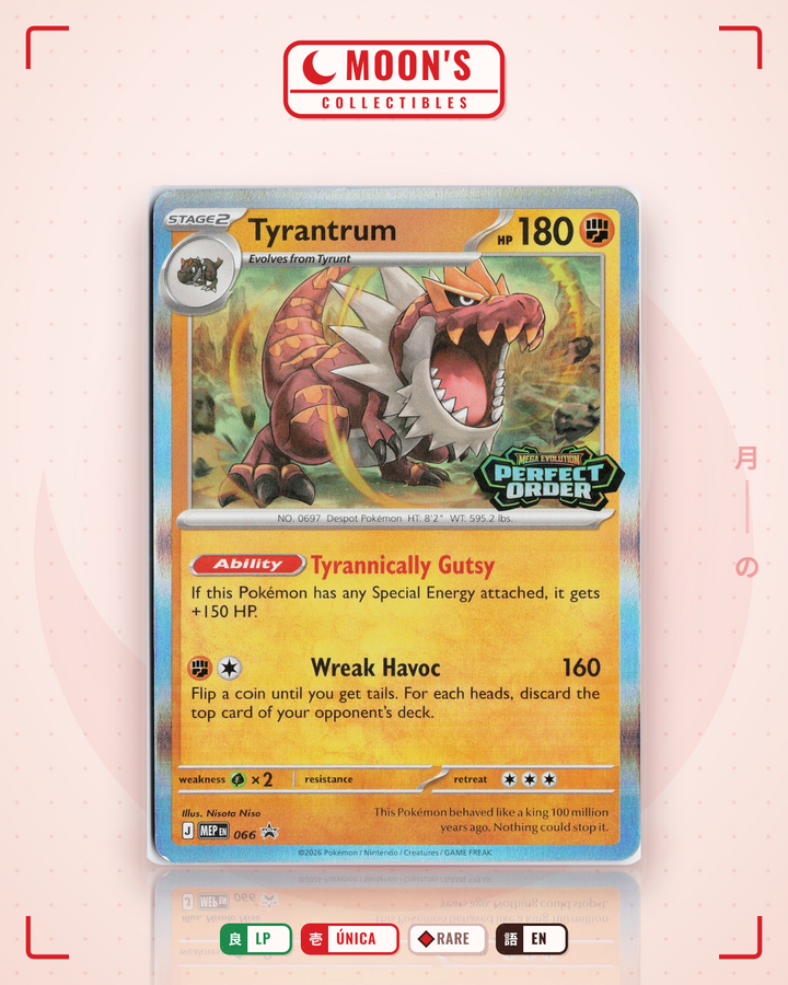 Tyrantrum · Mega Evolution Black Star Promos #066 · LP