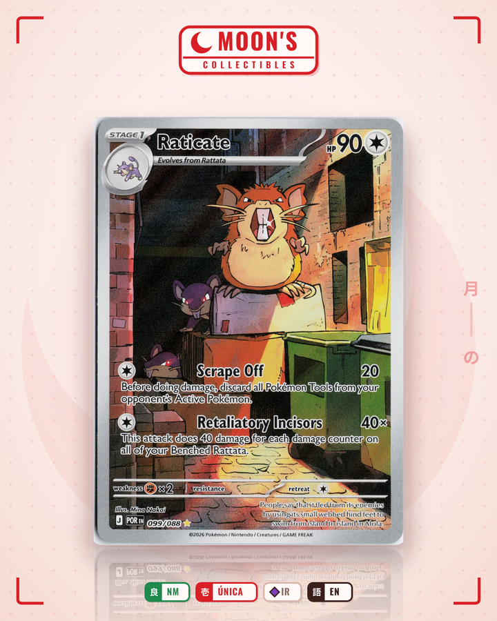 Raticate · Perfect Order #099/088 · NM