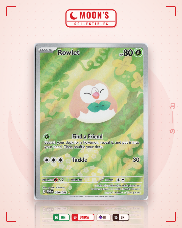 Rowlet · Perfect Order #090/088 · NM