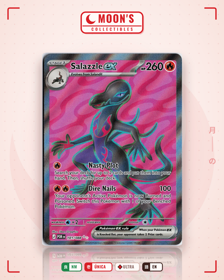 Salazzle ex · Perfect Order #101/088 · NM