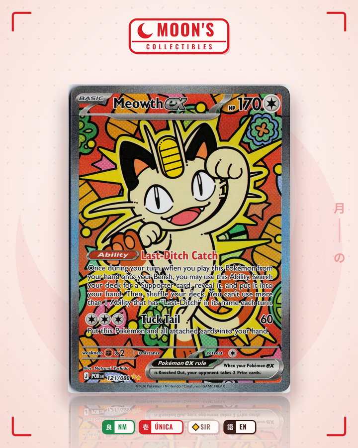 Meowth ex · Perfect Order #121/088 · NM