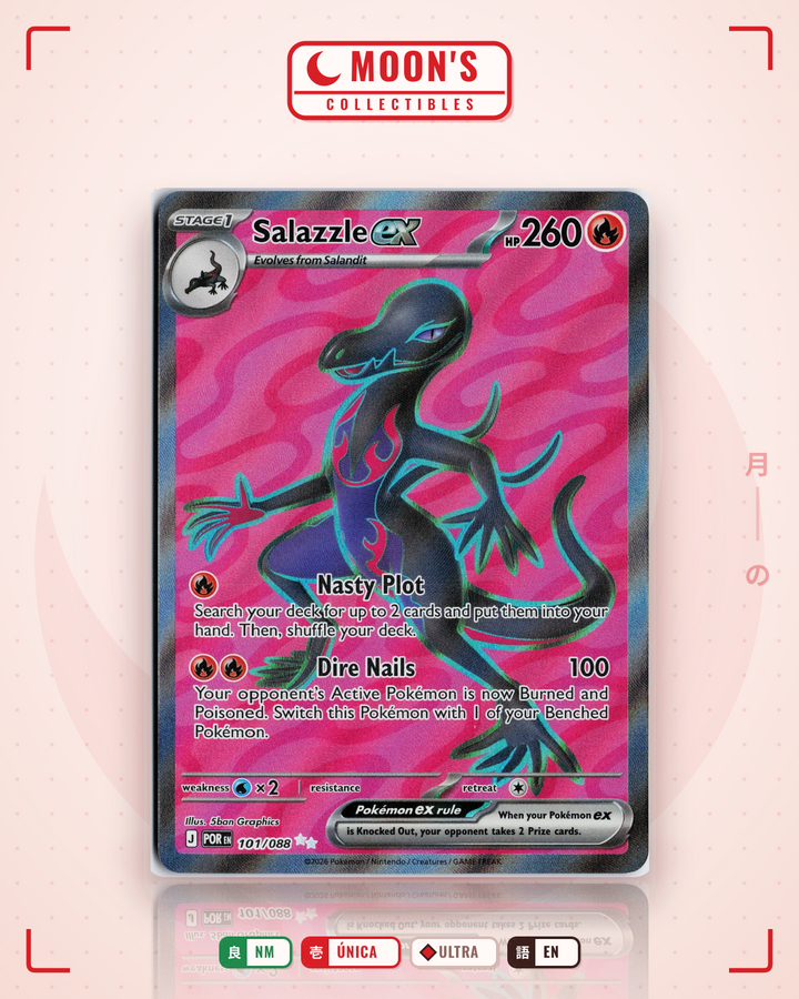 Salazzle ex · Perfect Order #101/088 · NM