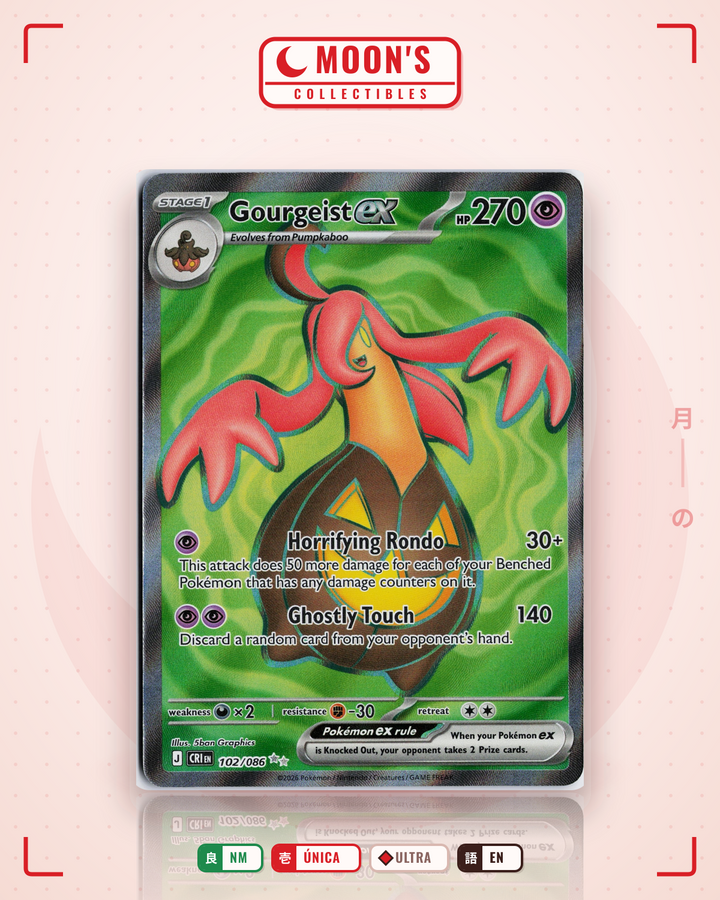 Gourgeist ex · Chaos Rising #102/086 · NM