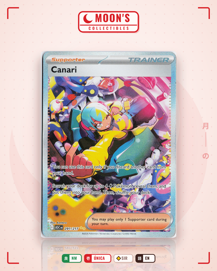 Canari · Ascended Heroes #291/217 · NM