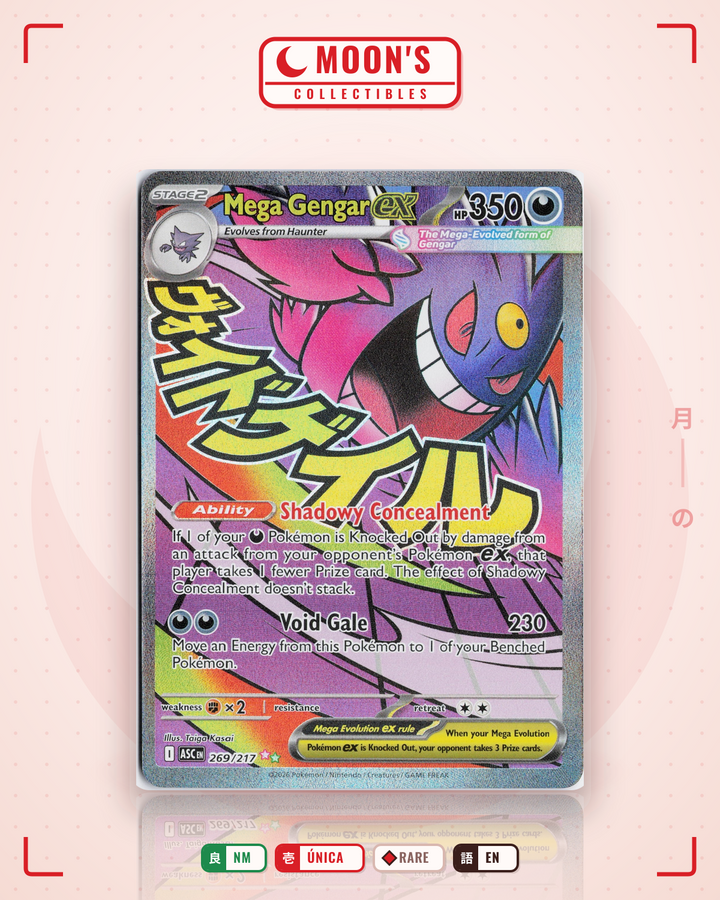 Mega Gengar ex · Ascended Heroes #269/217 · NM