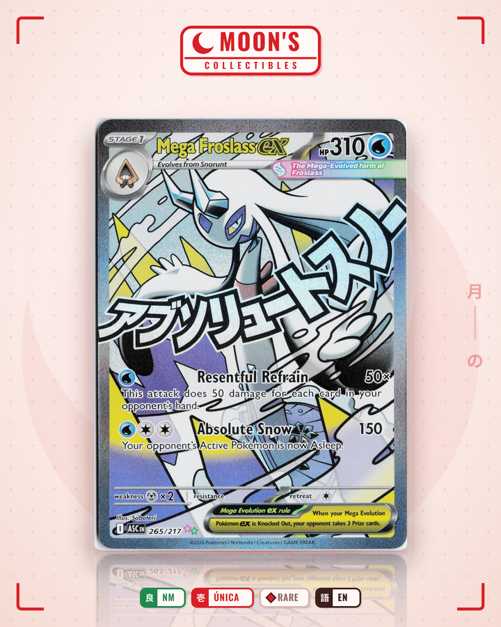 Mega Froslass ex · Ascended Heroes #265/217 · NM