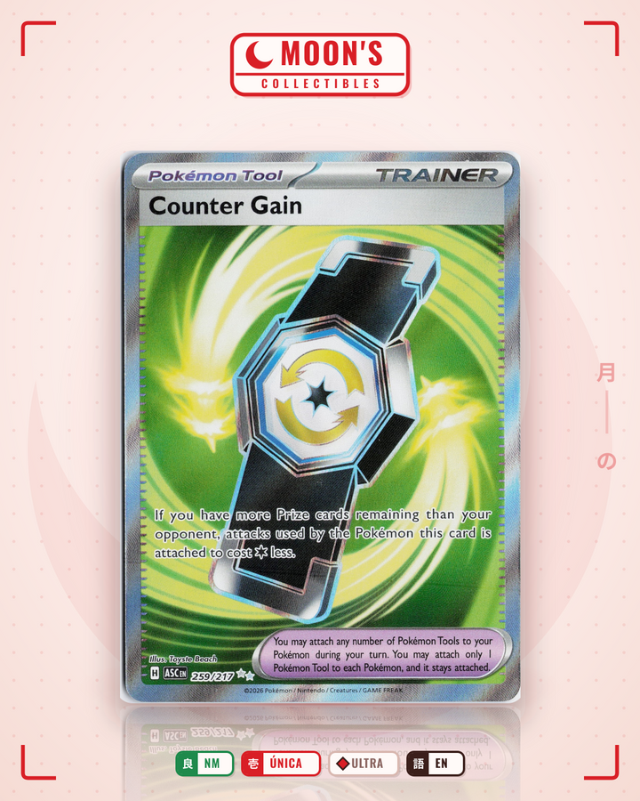 Counter Gain · Ascended Heroes #259/217 · NM