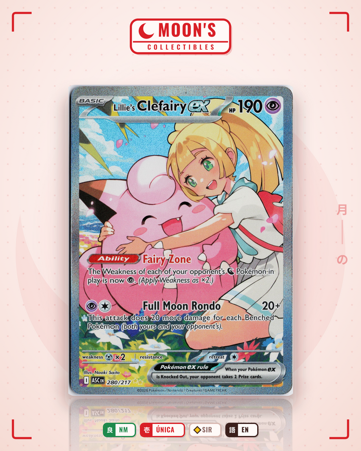 Lillie's Clefairy ex · Ascended Heroes #280/217 · NM