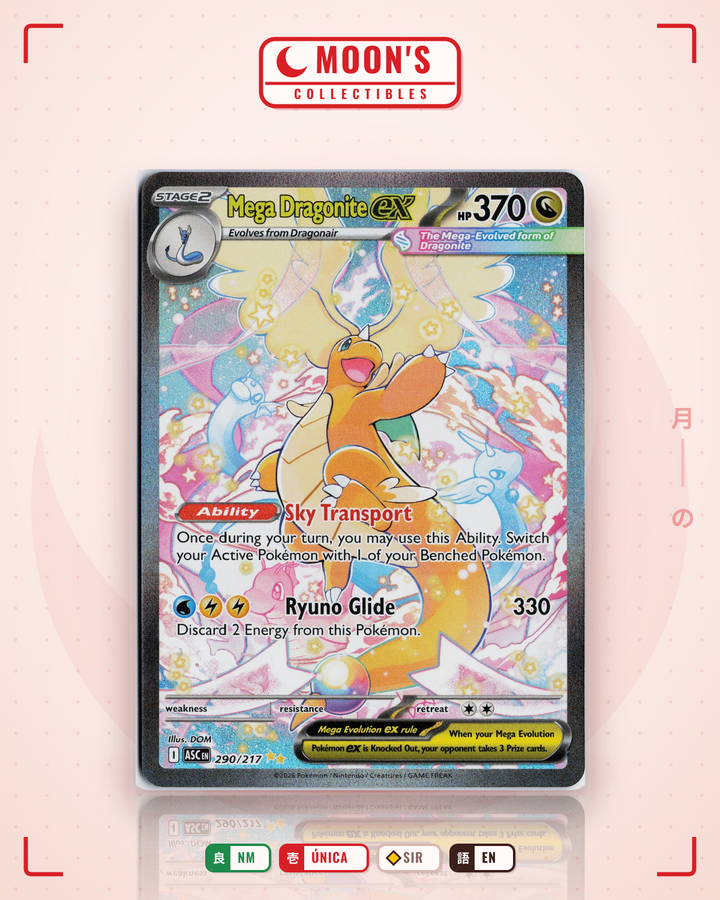 Mega Dragonite ex · Ascended Heroes #290/217 · NM