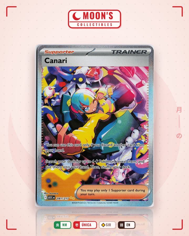 Canari · Ascended Heroes #291/217 · NM